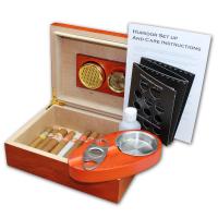 Beginner Compendium Humidor - The Starter Pack Cigar Selection